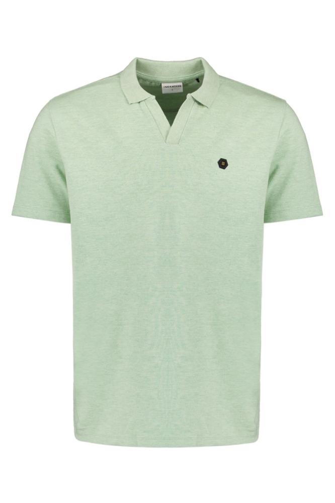 GEMELEERDE POLO 27390262 058 MINT